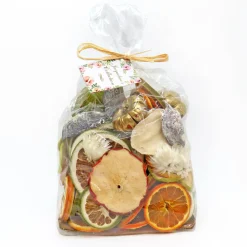 Christmas Accessories-National Tree Company 6" 250 Gram Mixed Potpourri- Slices Red And Green Apples