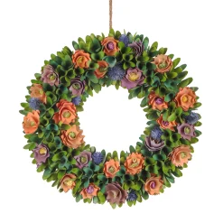 National Tree Company Home & Garden Decor^ 18" Spring Pastels Floral Wreath