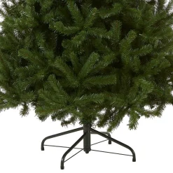 7Ft - 9Ft-National Tree Company Artificial Full Christmas Tree, Green, North Valley Spruce, Includes Stand, 9 Feet