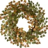 Harvest Wreath-National Tree Company Artificial Autumn Wreath, Decorated With Ivy, Autumn Collection, 24 In