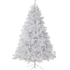 7Ft - 9Ft-National Tree Company Artificial Full Christmas Tree, White, Winchester Pine, Includes Stand, 7.5 Feet