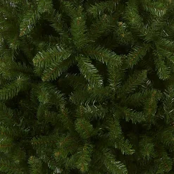 7Ft - 9Ft-National Tree Company Artificial Slim Christmas Tree, Green, Kingswood Fir, Includes Stand, 9 Feet