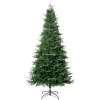 Full-National Tree Company 7.5Ft Unlit Artificial Millville White Hinged Tree
