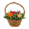 National Tree Company Home & Garden Decor^ Handcrafted Multicolor 10" Floral Basket
