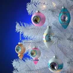 Christmas Ornament-National Tree Company 12-Piece Christmas Tree Mini Ornaments Set