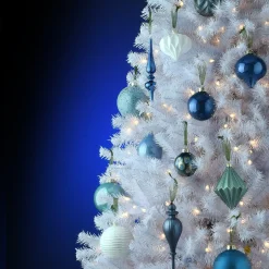 Christmas Ornament-National Tree Company 20-Piece Christmas Tree Ornament Set, Arctic Lights Collection