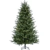 7Ft - 9Ft-National Tree Company Pre-Lit Artificial Christmas Tree, Wenatchee Fir, With Warm White Led Lights, Plug In, 7.5 Ft