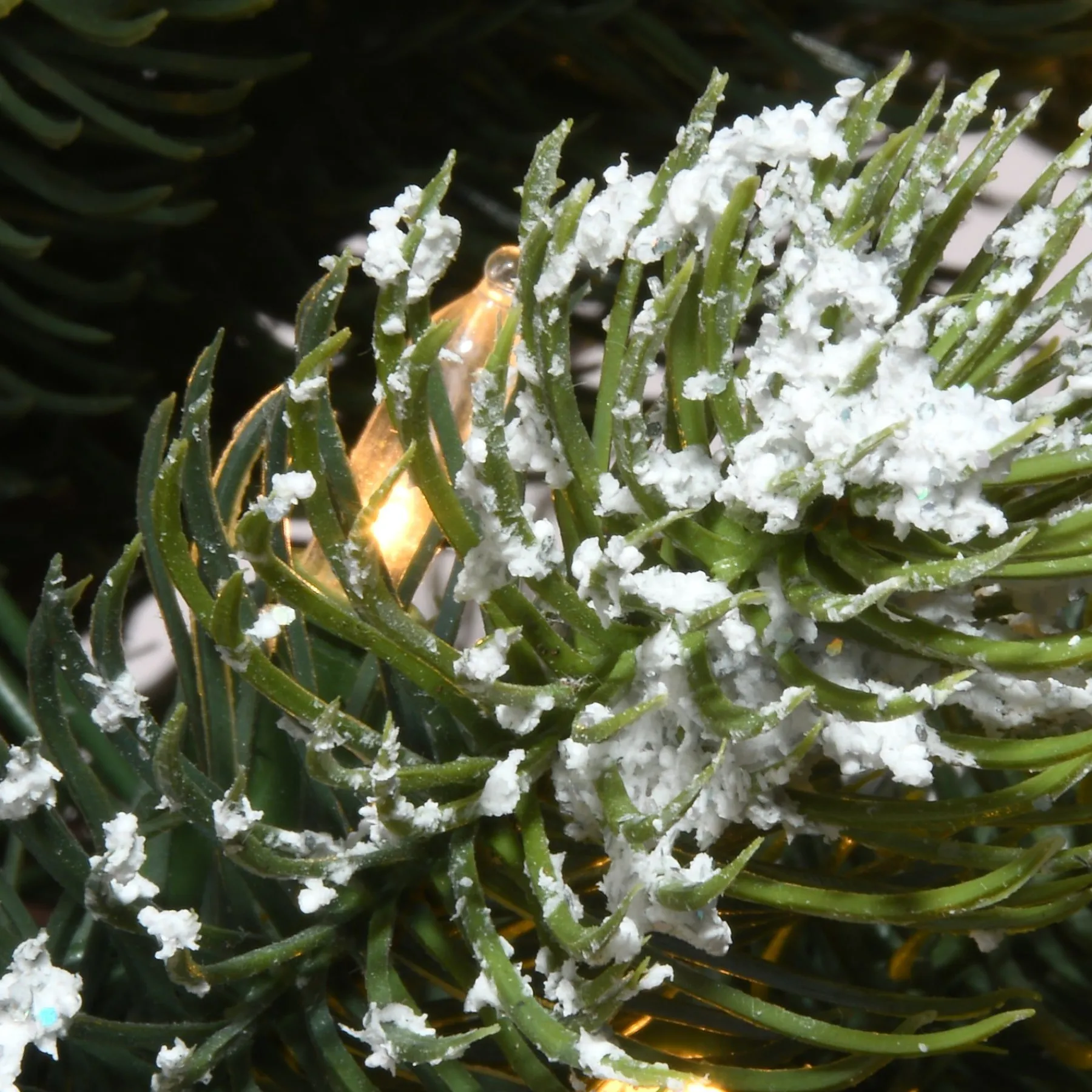 5Ft - 6Ft-National Tree Company Pre-Lit Artificial Christmas Tree, Trinity Spruce, With Warm White Led Lights, Plug In, 4.5 Ft