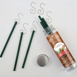 Christmas Tree Scent-National Tree Company Scented Ornaments, 2-Pack- 6Ct Bottle, 2 Dashes Of Cinnamon, Fragrance-Infused Paper Sticks