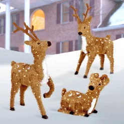 Christmas Outdoor Accessories-National Tree Company Standing Reindeer
