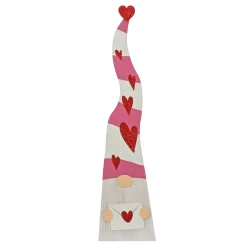 Valentine'S Day Accessories-National Tree Company Valentine'S Gnomes Porch Decoration, Pink, Valentine'S Day Collection, 43 Inches