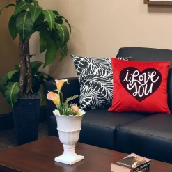 Valentine'S Day Accessories-National Tree Company Valentine'S 'I Love You' Pillow Decoration, Red, Valentine'S Day Collection, 16 Inches