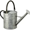 Home & Garden Decor-National Tree Company Watering Can, Metal, Steel Color, Spring Collection, 16 Inches