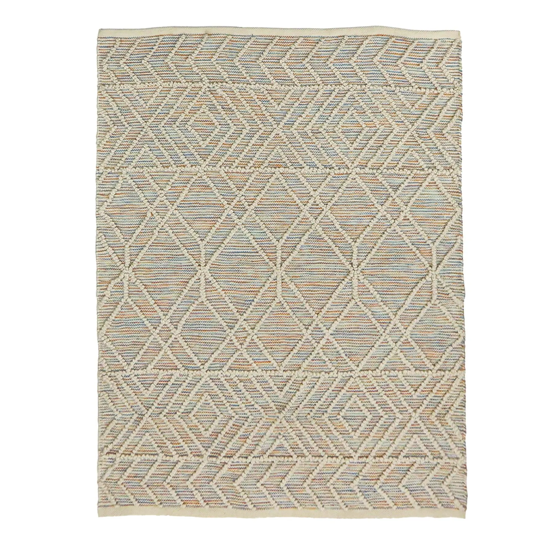 Outdoor Rug-National Tree Company 5X7 Hand Woven Outdoor Rug, Multicolor