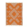 Outdoor Rug-National Tree Company 4X6 Hand Woven Outdoor Rug, Papaya