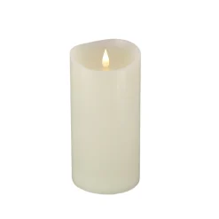 Christmas Accessories-National Tree Company 4X8 Hgtv Home Collection Flameless Heritage Pillar Candle, Ivory