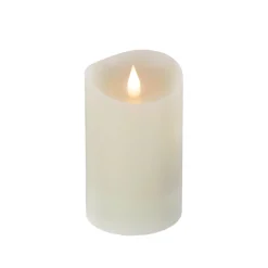 Christmas Accessories-National Tree Company 3X5 Hgtv Home Collection Flameless Heritage Pillar Candle, Ivory