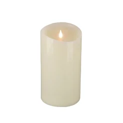 Christmas Accessories-National Tree Company 5X9 Hgtv Home Collection Flameless Heritage Pillar Candle, Ivory
